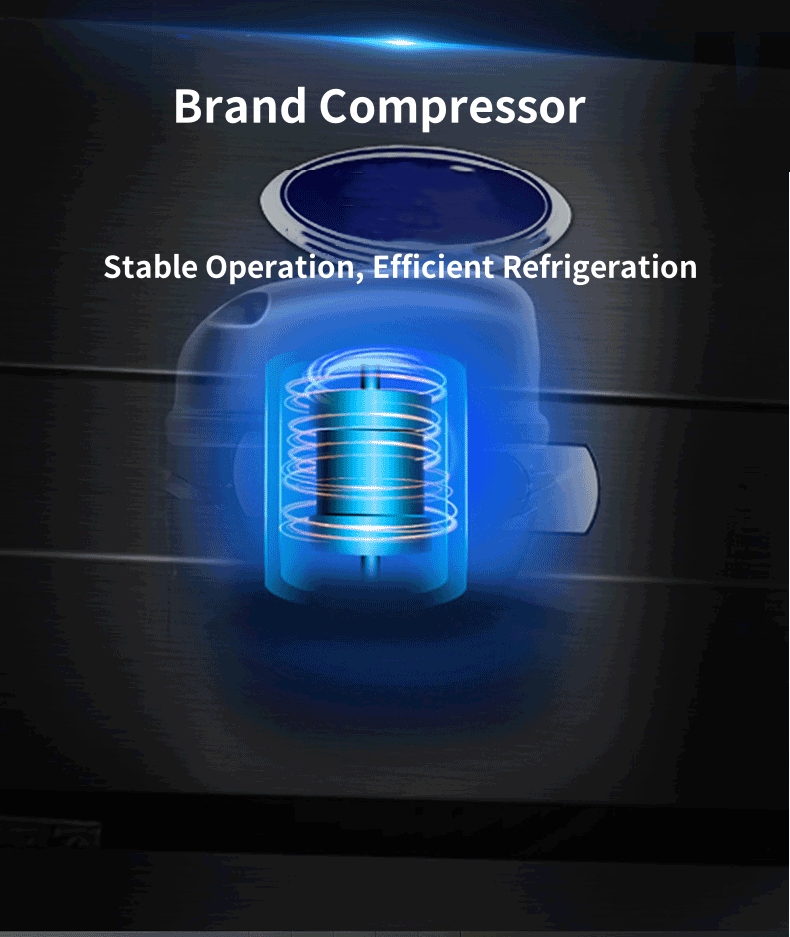 4ドアエアクールアップライト冷凍庫/チラーデュアル温度ステンレス鋼リーチイン冷蔵庫 1 4ドアエアクールアップライト冷凍庫/チラーデュアル温度ステンレス鋼リーチイン冷蔵庫 1