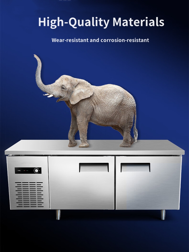 1.8メートル商業アンダーカウンター冷凍庫ステンレス鋼の食品調理台冷蔵庫 4 1.8メートル商業アンダーカウンター冷凍庫ステンレス鋼の食品調理台冷蔵庫 4