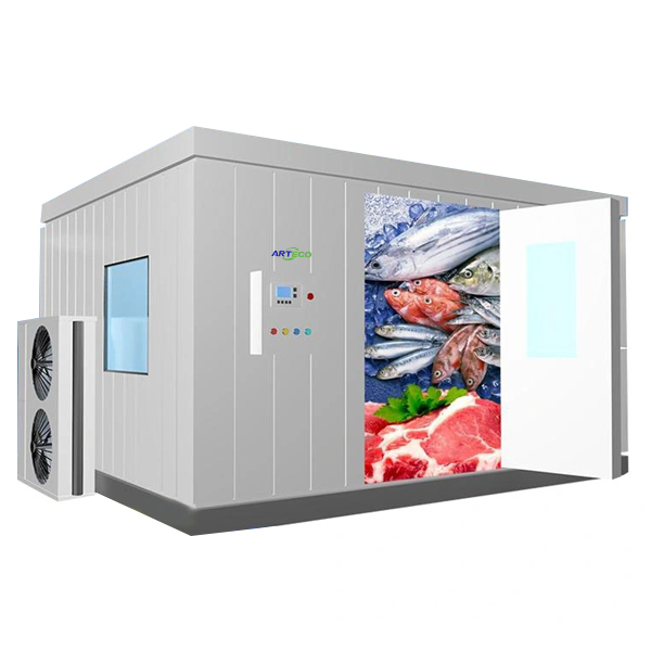 ARTECOウォークインコールドルームモジュラー冷凍庫海産物、冷凍魚用