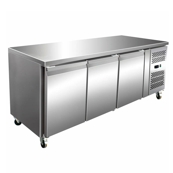 1.8メートル商業アンダーカウンター冷凍庫ステンレス鋼の食品調理台冷蔵庫