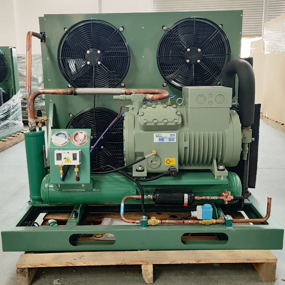 フリーザーのための 9HP 圧縮機の凝縮の単位 冷蔵室のための凝縮の単位は新しい半密閉圧縮機 4Tes-9Y を保ちます