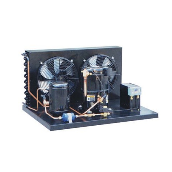 フリーザーの魚の冷蔵室のための専門 2 HP の開いたタイプ圧縮機の凝縮の単位