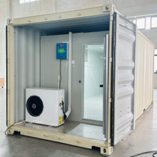 20フィート単相標準冷蔵コンテナ低温