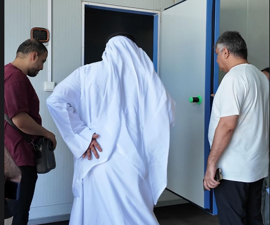 サウジアラビアの訪問者がARTECOの冷蔵倉庫ソリューションに感銘を受ける