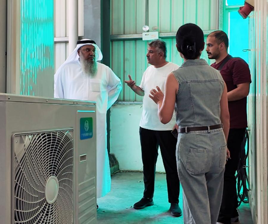 サウジアラビアの訪問者がARTECOの冷蔵倉庫ソリューションに感銘を受ける