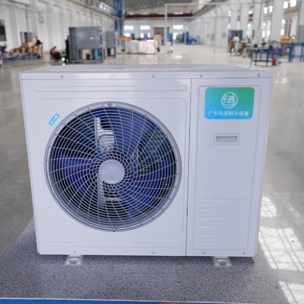 2HP 220V 3PH 60HZ R404A の箱のタイプ側面の送風機は低温貯蔵部屋のウォークインのクーラーのための単位をエア冷却しました